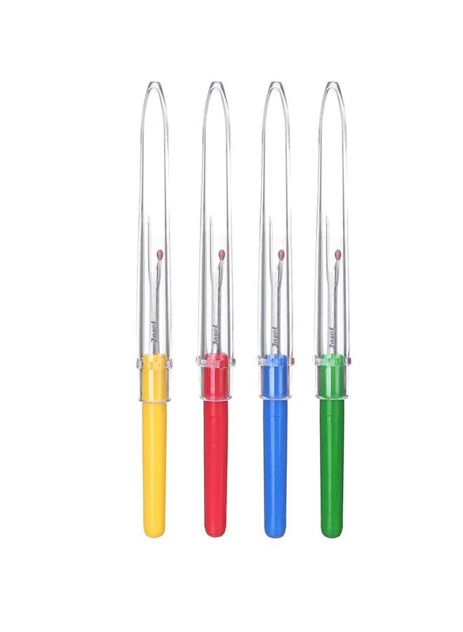 Jasol Stitch Opener Seam Ripper Stitch Unpicker Stainless Steel Sewing Tool 4 Pcs - Image 1
